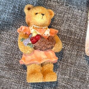 Cherished Teddies Barbara Give Thanks For Family 1996 Enesco P Hillman 141305 3"